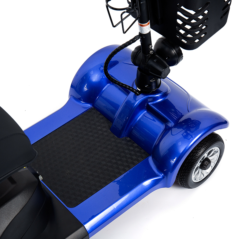 YL-08S 12°Tırmanma Kapasiteli Ağır Hizmet 4 Tekerlekli Katlanır Hareketlilik Scooterı