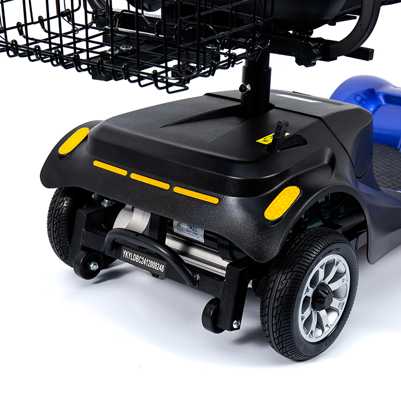 YL-08S 12°Tırmanma Kapasiteli Ağır Hizmet 4 Tekerlekli Katlanır Hareketlilik Scooterı