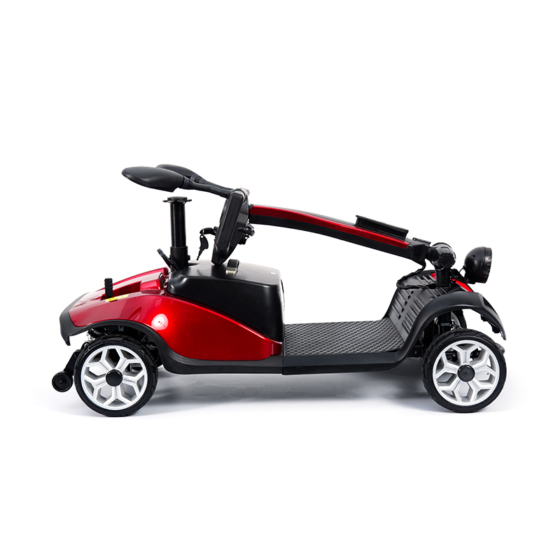 YL-07T 4 Tekerlekli Taşınabilir Katlanabilir Elektrikle Çalışan Mobilite Scooter