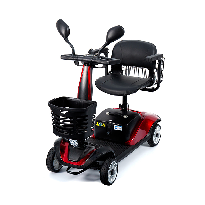 YL-07T 4 Tekerlekli Taşınabilir Katlanabilir Elektrikle Çalışan Mobilite Scooter