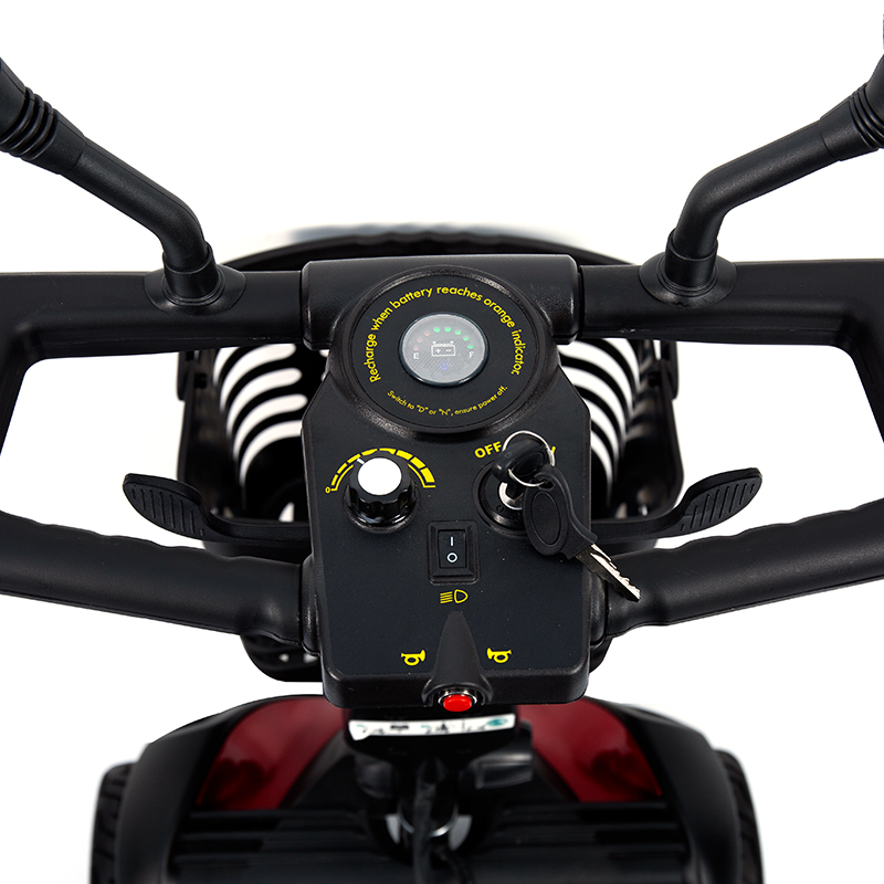 YL-07T 4 Tekerlekli Taşınabilir Katlanabilir Elektrikle Çalışan Mobilite Scooter