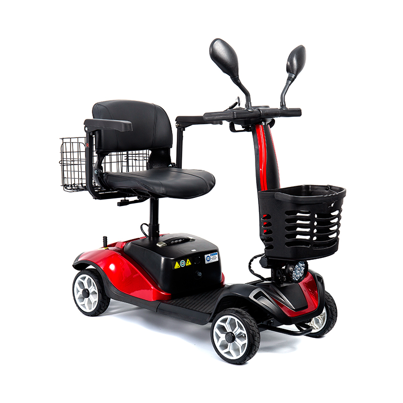 YL-07T 4 Tekerlekli Taşınabilir Katlanabilir Elektrikle Çalışan Mobilite Scooter