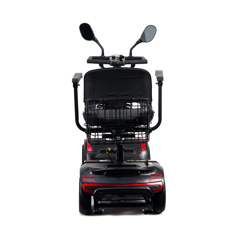 YL-01S Yaşlılar İçin 4 Tekerlekli Taşınabilir Katlanır Motorlu Hareketlilik Scooter