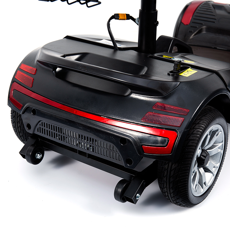 YL-01S Yaşlılar İçin 4 Tekerlekli Taşınabilir Katlanır Motorlu Hareketlilik Scooter