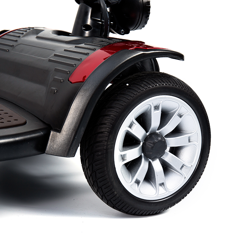 YL-01S Yaşlılar İçin 4 Tekerlekli Taşınabilir Katlanır Motorlu Hareketlilik Scooter