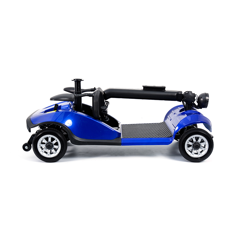 YL-09B Sepetli Katlanır 4 Tekerlekli Hafif Mobilite Scooterı