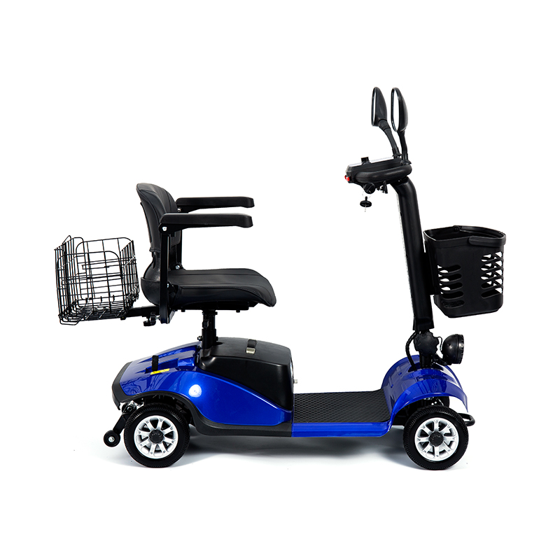 YL-09B Sepetli Katlanır 4 Tekerlekli Hafif Mobilite Scooterı