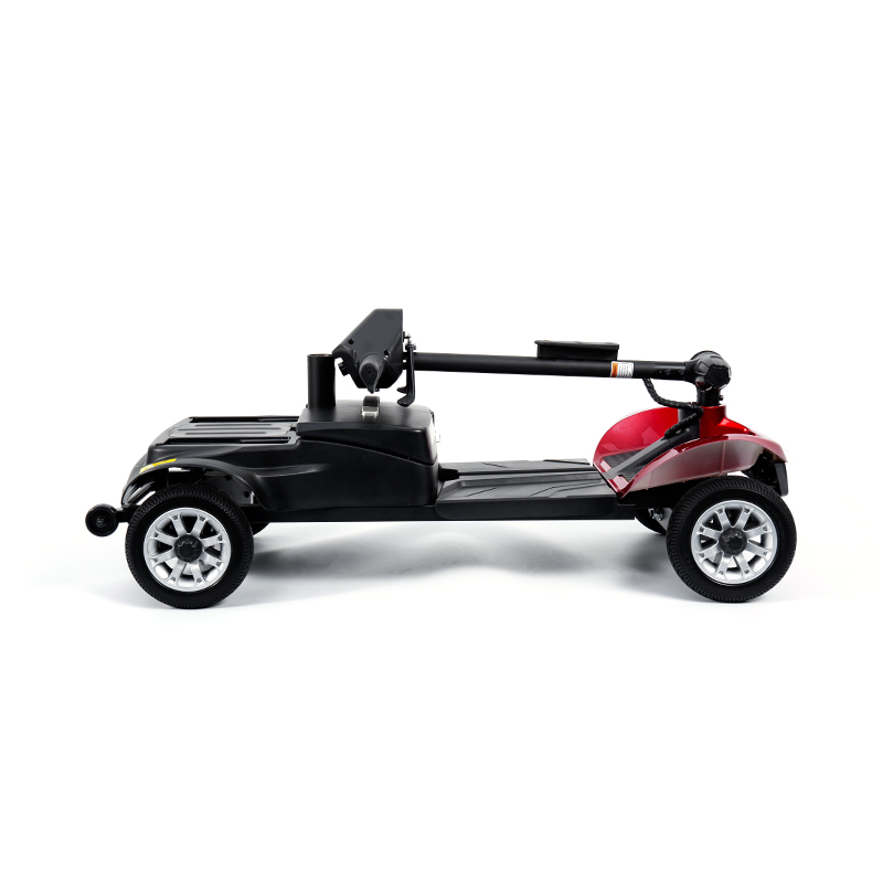 YL-02 Yaşlılar için 360° Dönebilen Koltuğa Sahip Hafif 4 Tekerlekli Mobilite Scooterı