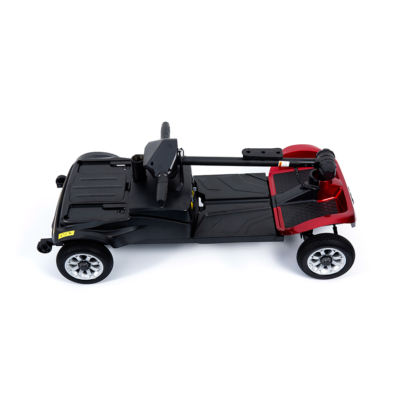 YL-02 Yaşlılar için 360° Dönebilen Koltuğa Sahip Hafif 4 Tekerlekli Mobilite Scooterı