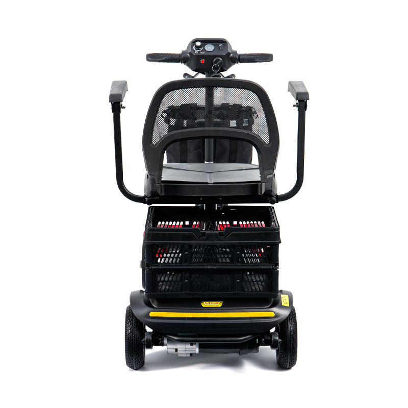 YL-02 Yaşlılar için 360° Dönebilen Koltuğa Sahip Hafif 4 Tekerlekli Mobilite Scooterı