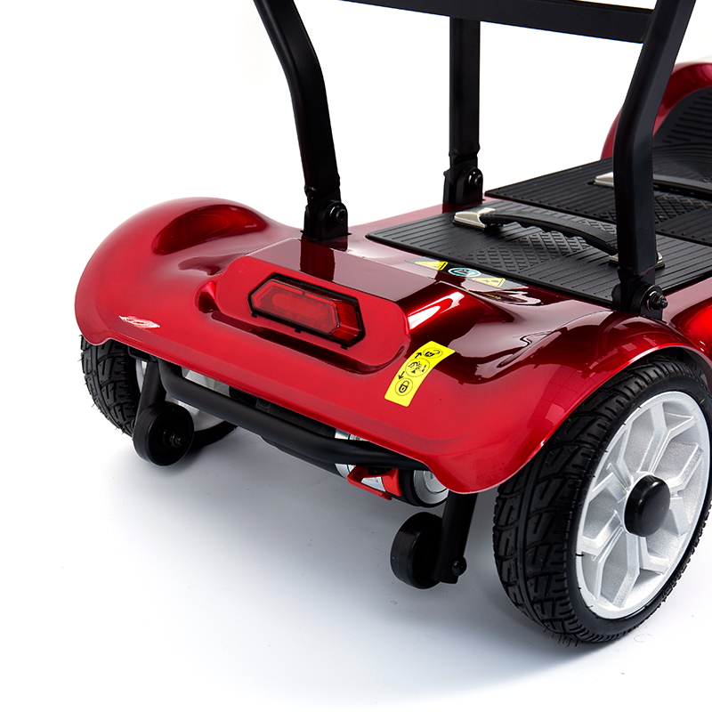 YL-985 4 Tekerlekli Katlanır Akülü Elektrikli Taşıma Scooterı