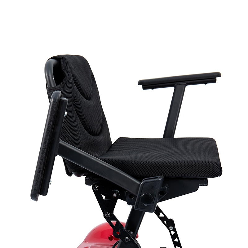 YL-211 LED Farlı, Sepetli Yaşlılar İçin 4 Tekerlekli Turistik Elektrikli Scooter