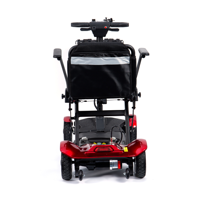 YL-211 LED Farlı, Sepetli Yaşlılar İçin 4 Tekerlekli Turistik Elektrikli Scooter