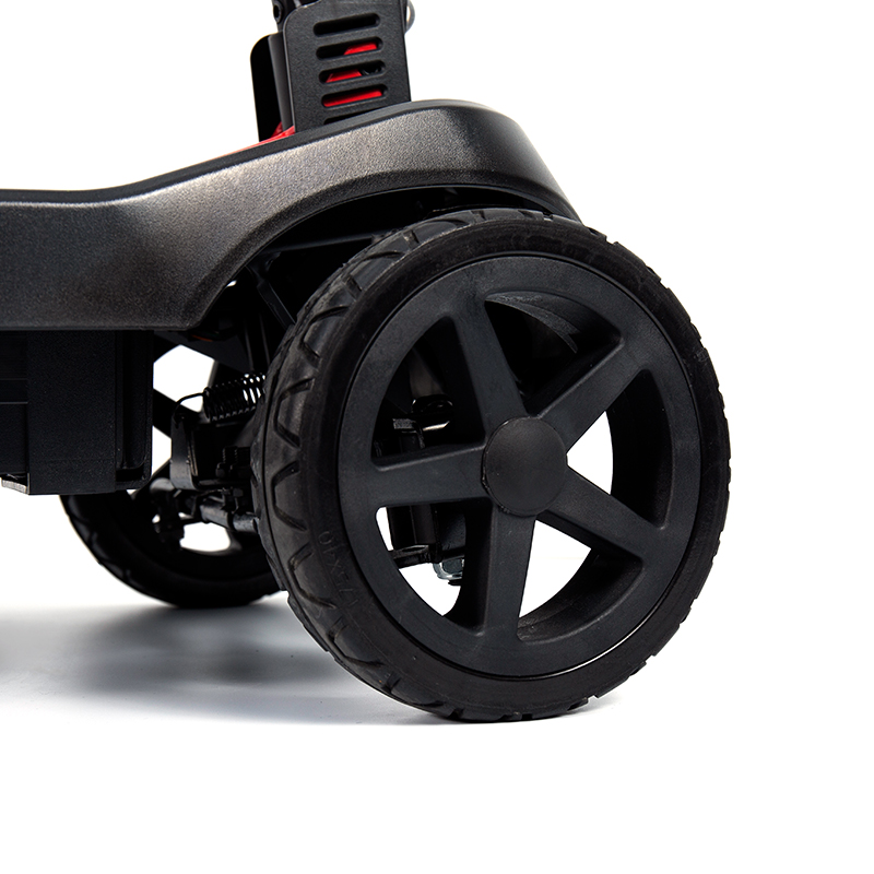 YL-985S 4 Tekerlekli Hafif Taşınabilir Katlanabilir Seyahat Elektrikli Scooter