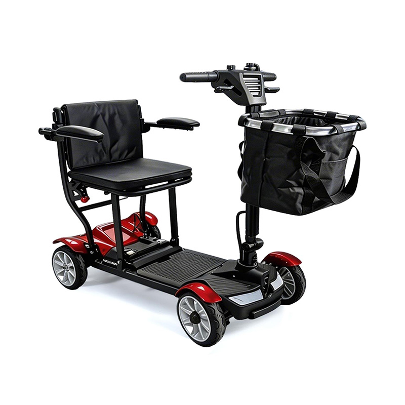 Modern ergonomic personal mobility device showcasing robust chassis engineering and supportive seating design for long-term comfort